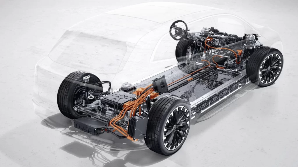 Mercedes-Maybach EQS SUV EV Powertrain