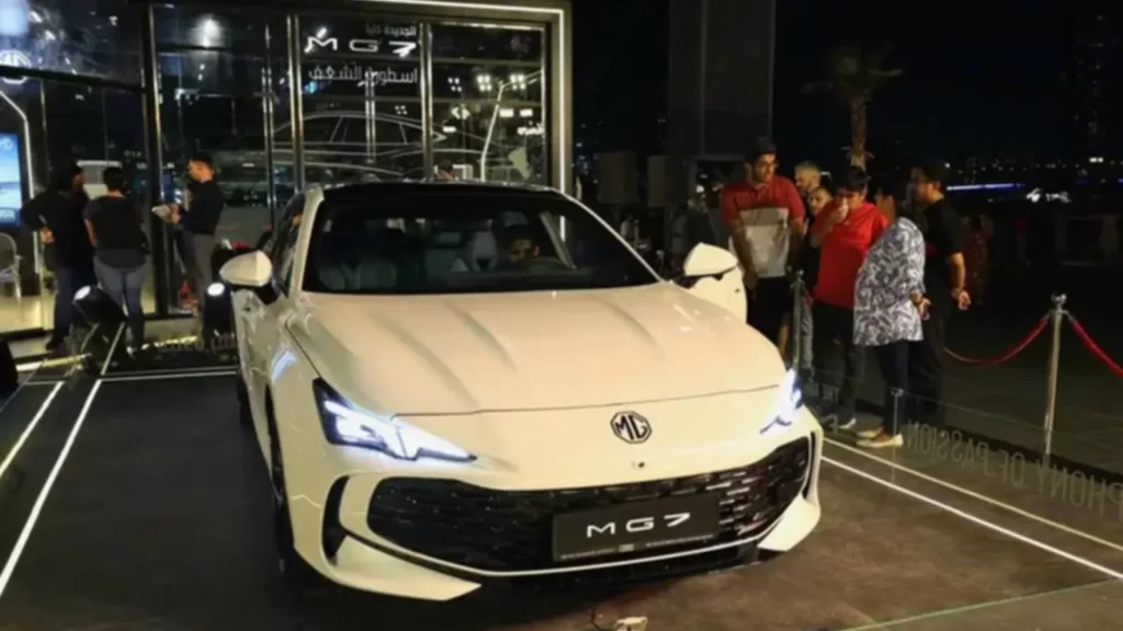 new mg 7 launched price specs features uae