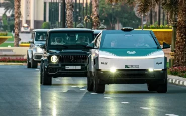 Dubai Police Tesla Cybertruck
