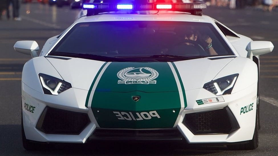 Dubai Police Lamborghini Aventador