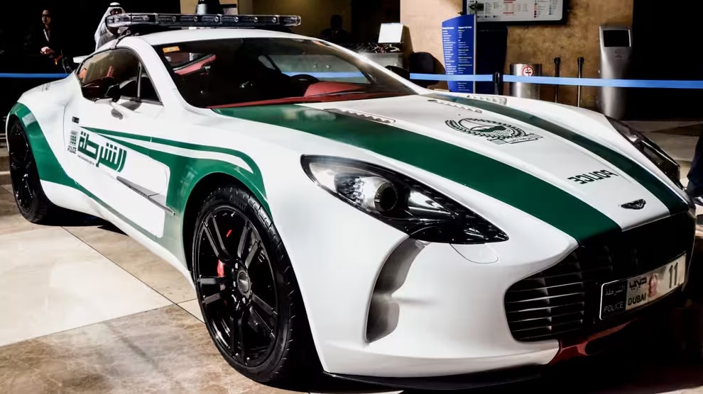 Dubai Police Aston Martin One-77