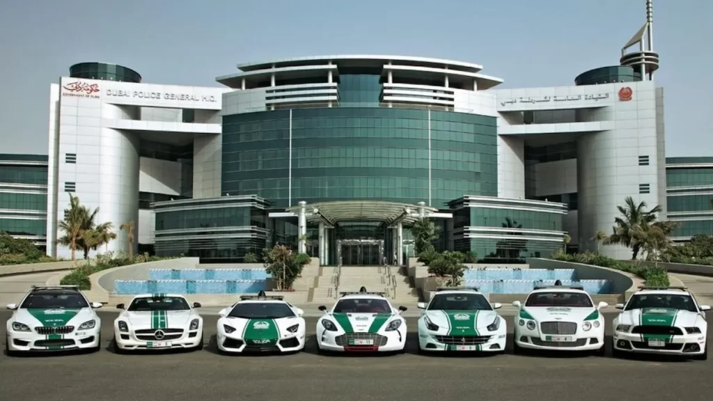 Dubai Police Supercars