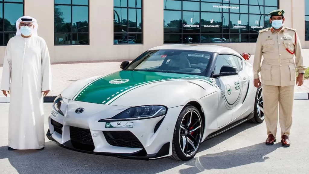 Dubai Police Toyota Supra