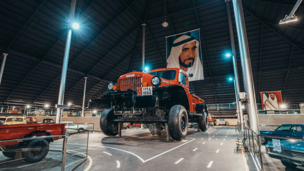 emirates national auto museum