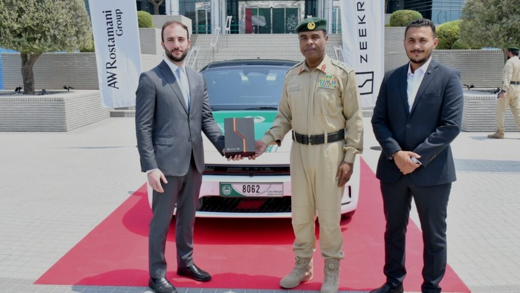 Dubai Police Zeekr 001