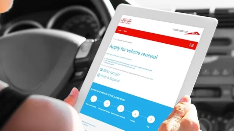 RTA Car Registration Renewal