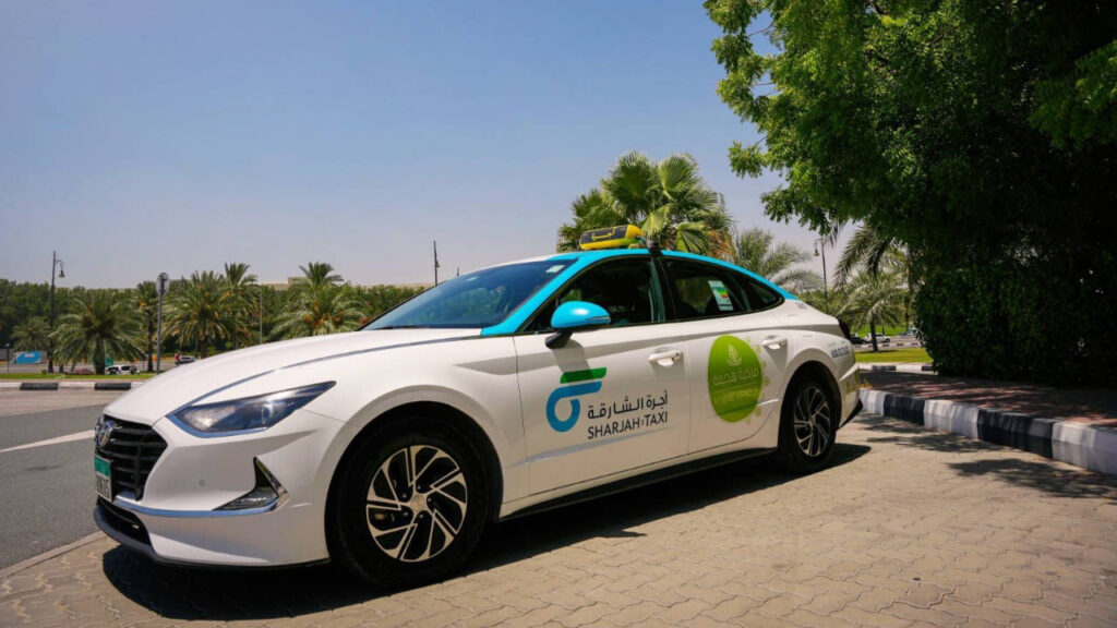 sharjah taxi fare bookings app complete details