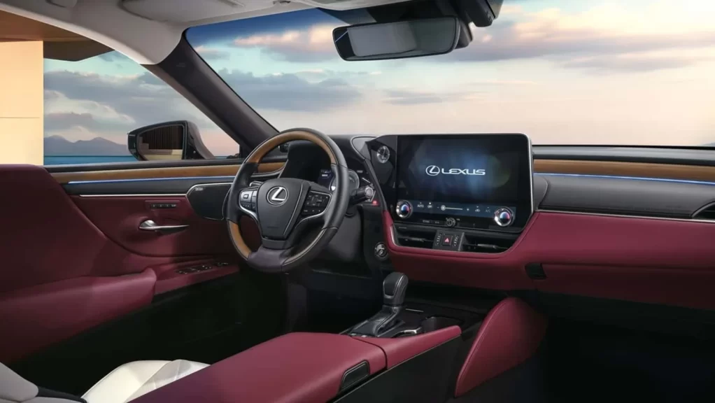 New lexus ES Interior & Tech