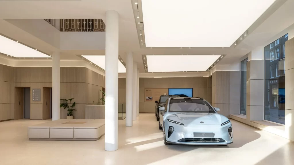 nio dubai showroom