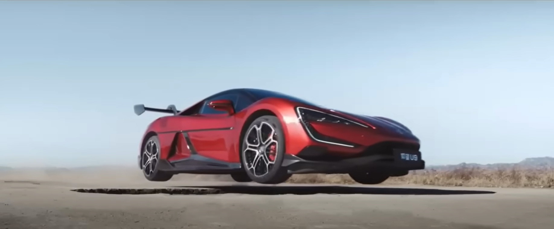 An Electric Supercar That Jumps &amp; Hops — Meet The Yangwang U9