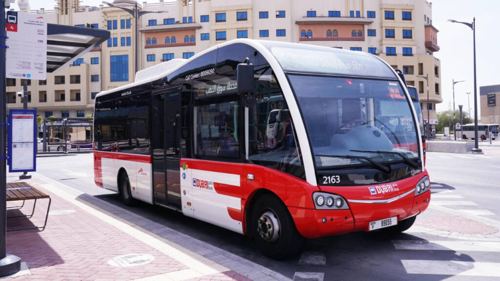 dubai bus routes timings price fare stops details