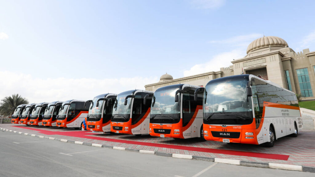 dubai to sharjah bus services fees details