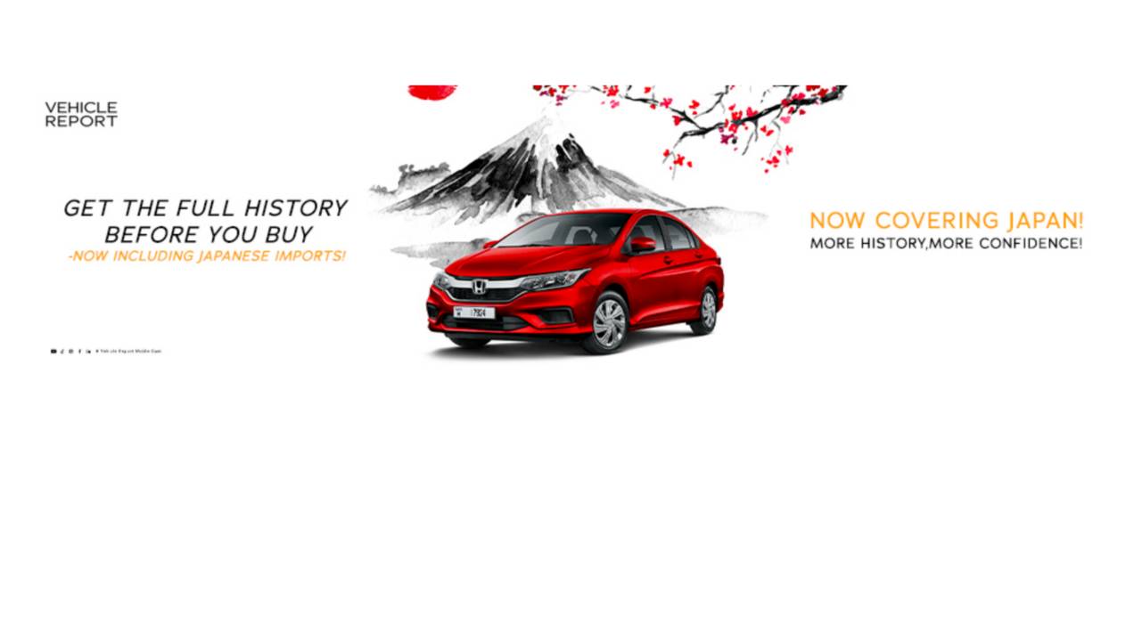 Vehicle Report Launches Japanese Car History Reports To Protect UAE Buyers