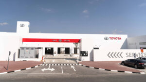TOYOTA CAR SHOWROOMS SERVICE CENTRE IN UAE visual data 3