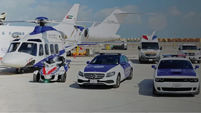 Abu Dhabi Police Cars