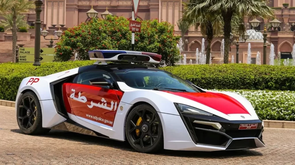 Abu Dhabi Police Lykan Hypersport