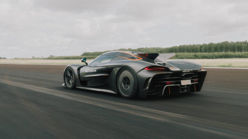 koenigsegg jesko absolut record