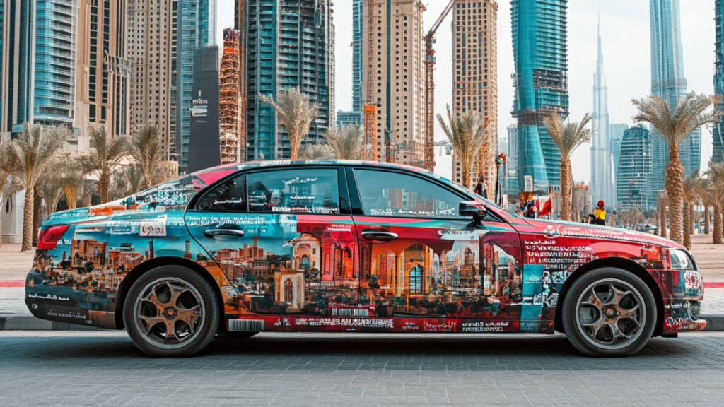 car sticker fines uae