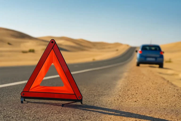 تعطل سيارة في الامارات