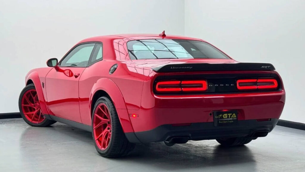 dodge challenger srt demon hennessey review