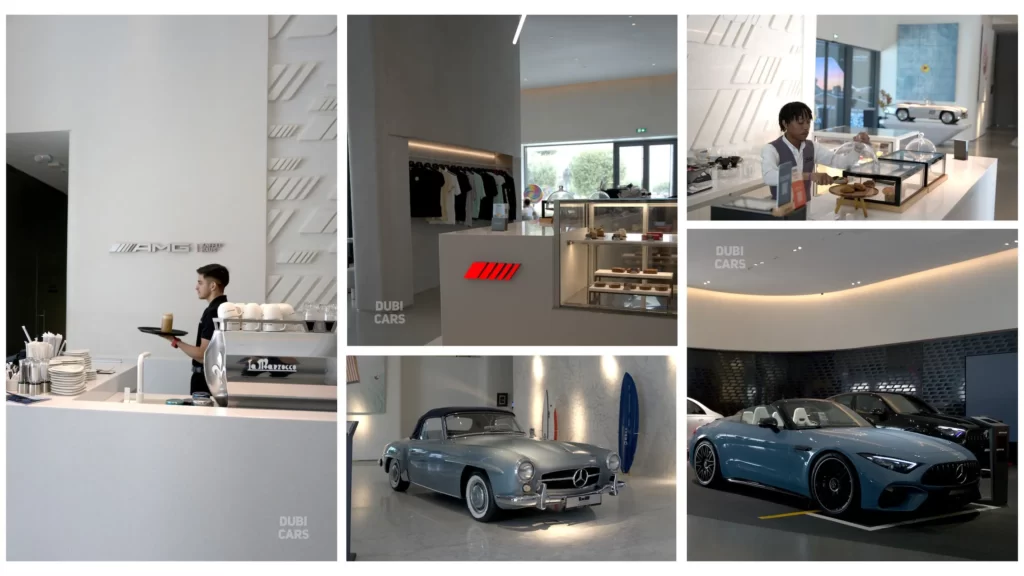 Car-Themed Cafes In Dubai - AMG Cafe