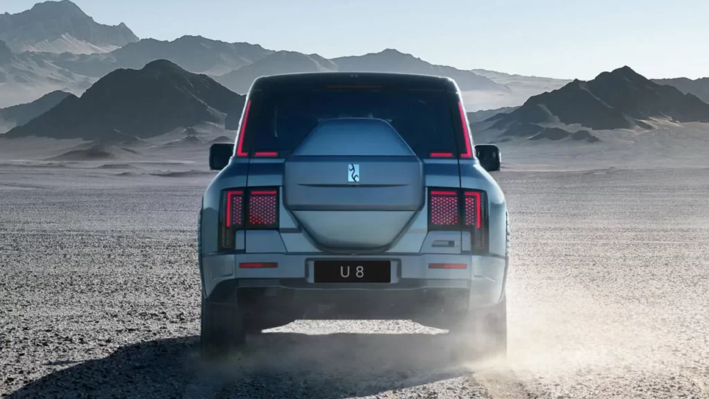 yangwang u8 price specs features details rivals