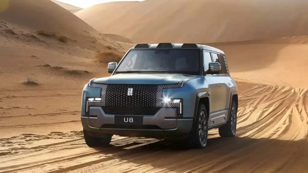 yangwang u8 price specs features details rivals