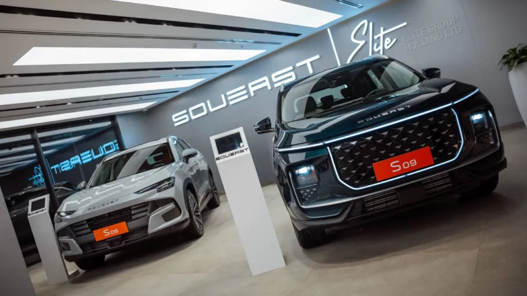 new soueast abu dhabi showroom