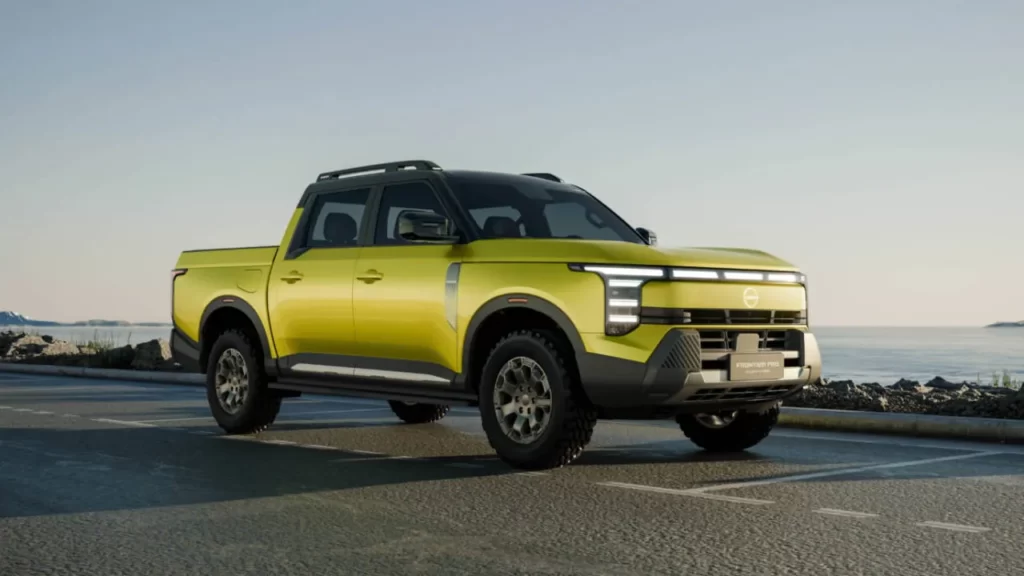 new nissan frontier phev hybrid specs features range engine gearbox safety rivals uae launch details