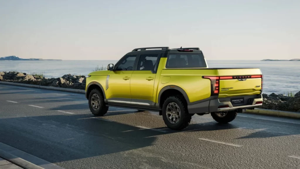 new nissan frontier phev hybrid specs features range engine gearbox safety rivals uae launch details