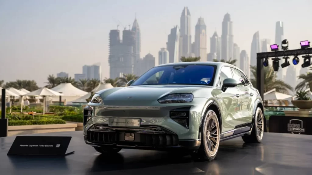 porsche cayenne electric