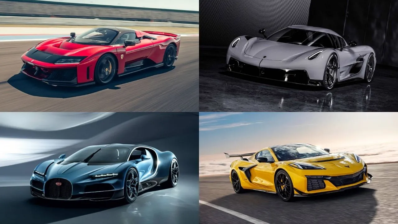 Top 10 Supercars Launching In 2025 Hybrids EVs