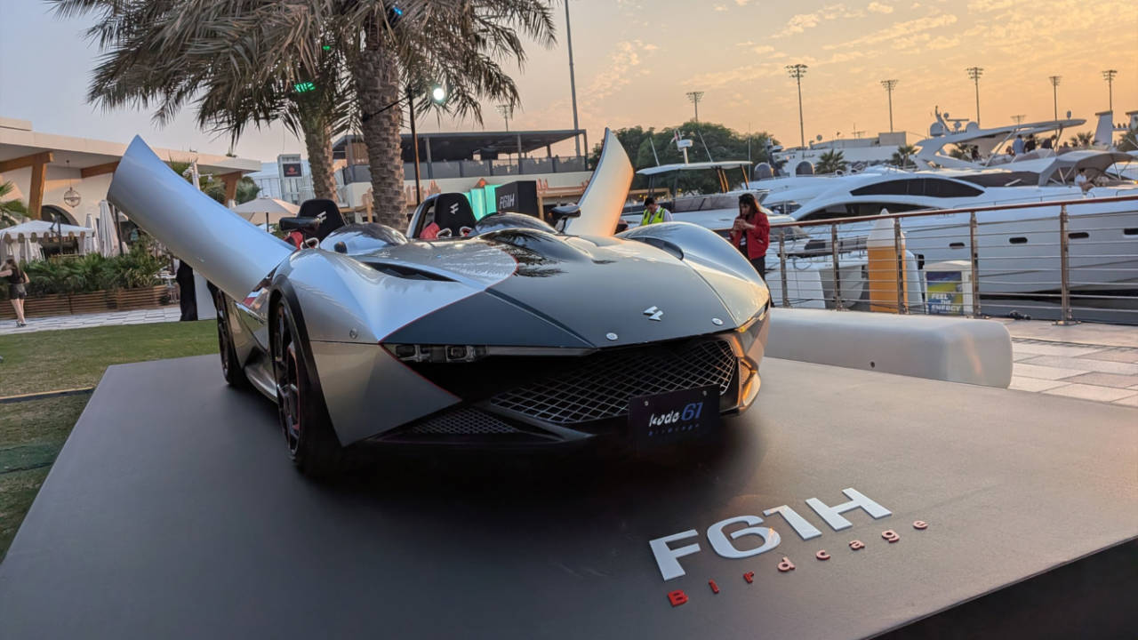 FAST Launches F61H Hydrogen V12 Supercar in Abu Dhabi