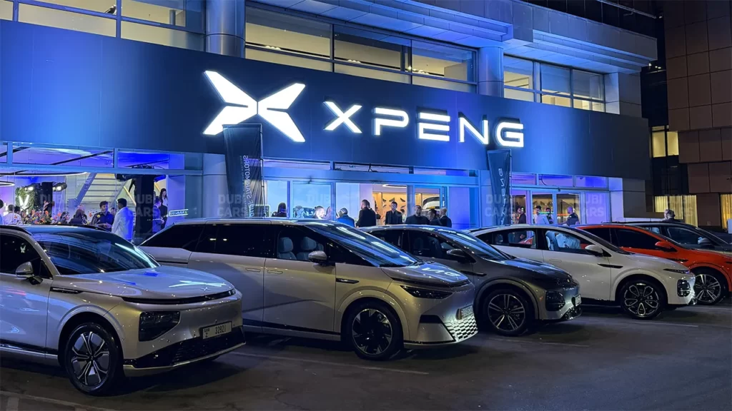 Xpeng UAE Abu Dhabi Showroom