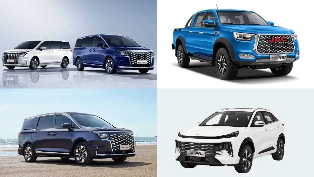 JAC Motors Launches T8 Pro, JS6 Pro and RF8 in the UAE
