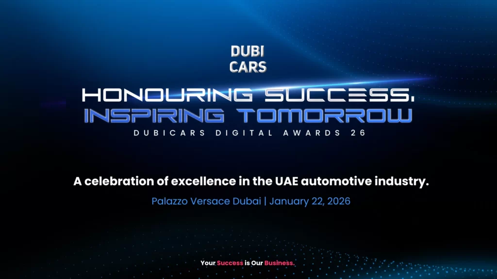 DubiCars Digital Awards 2026