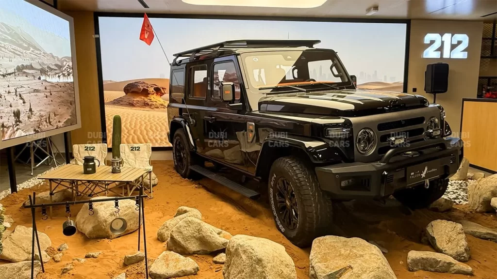 new 212 Motors Showroom Dubai