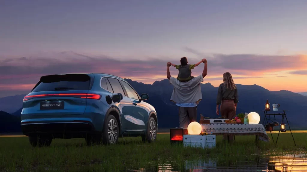 geely ex5 em-i price specs features engine transmission range charge time details