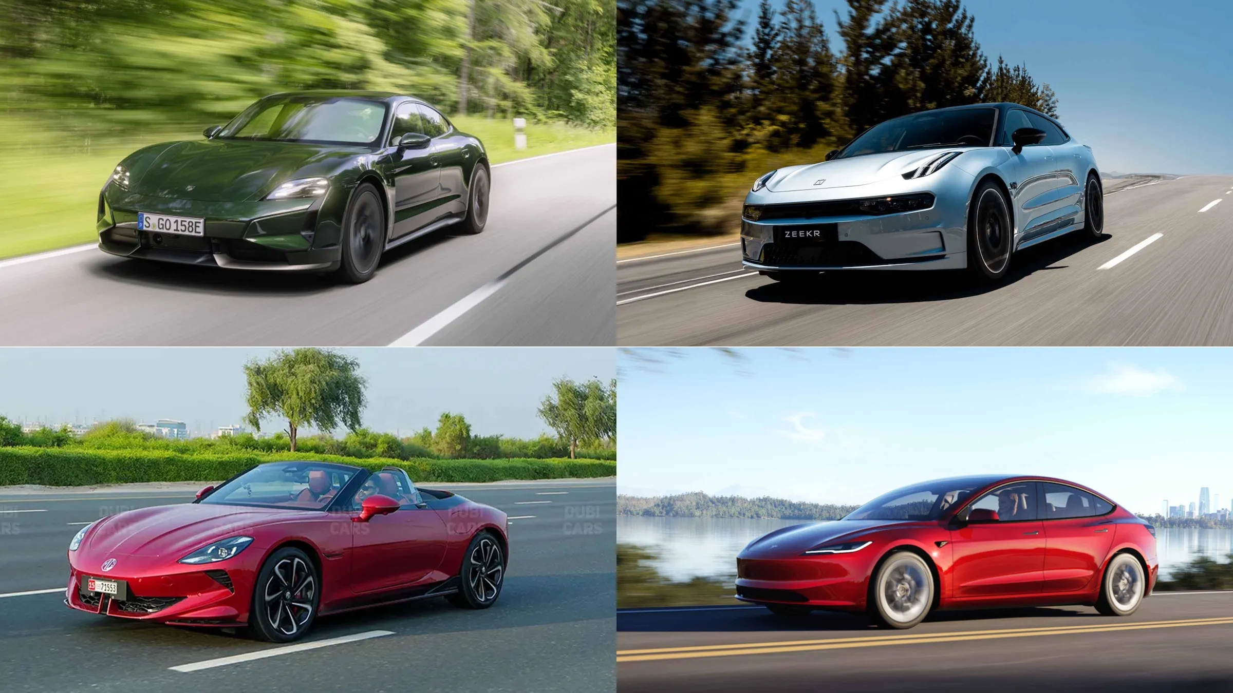 Top Electric Cars In UAE