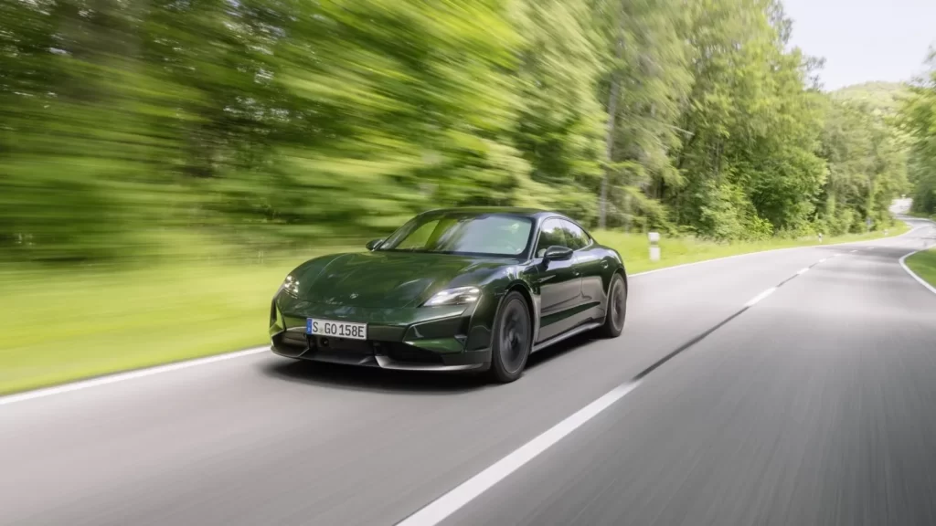 Top Electric Cars In UAE: Porsche Taycan