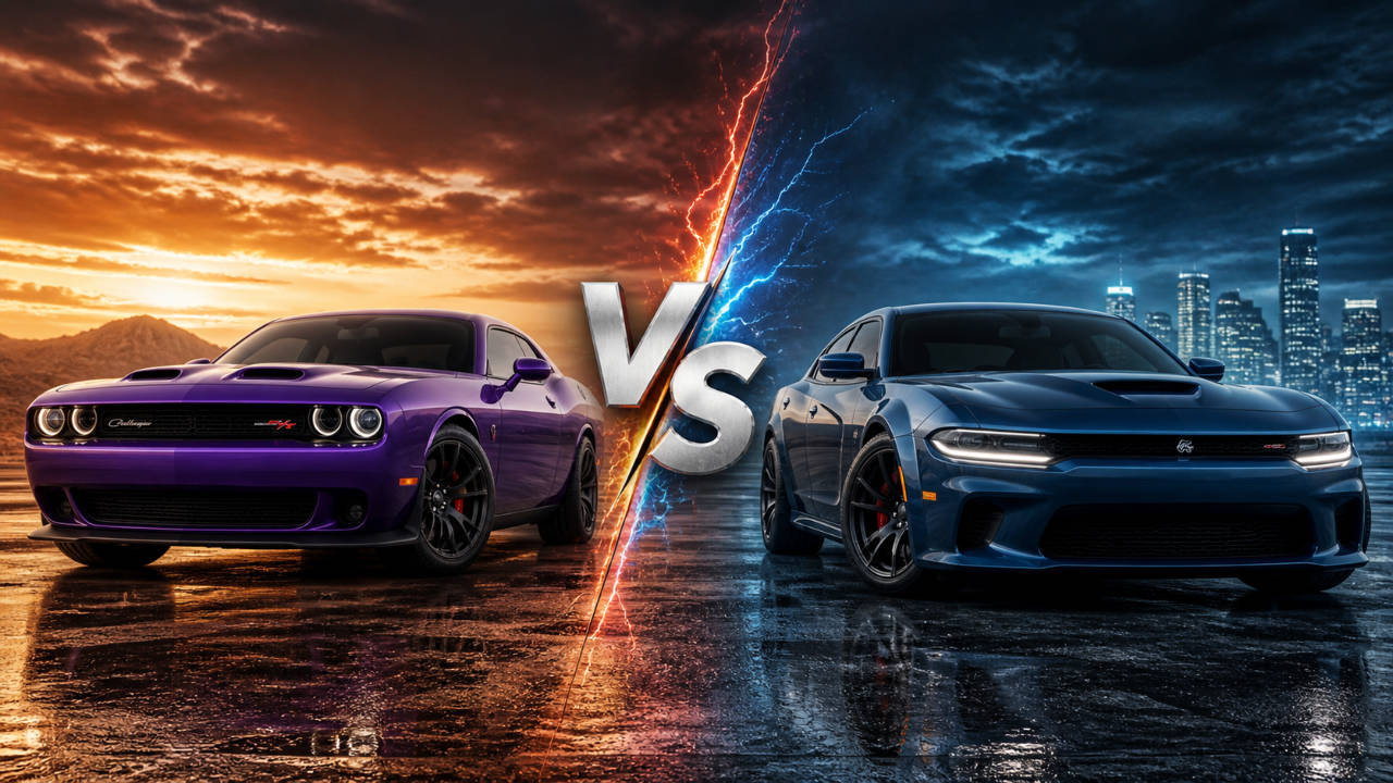 Dodge Challenger vs Dodge Charger: Pure American Muscle Cars From A Bygone Era