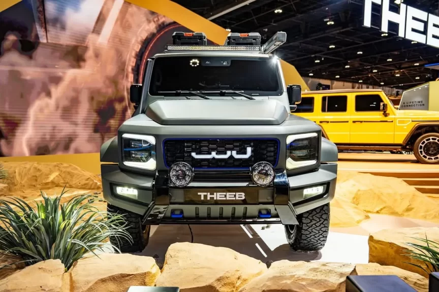Theeb Car UAE: Made In UAE Theeb X01 SUV Revealed