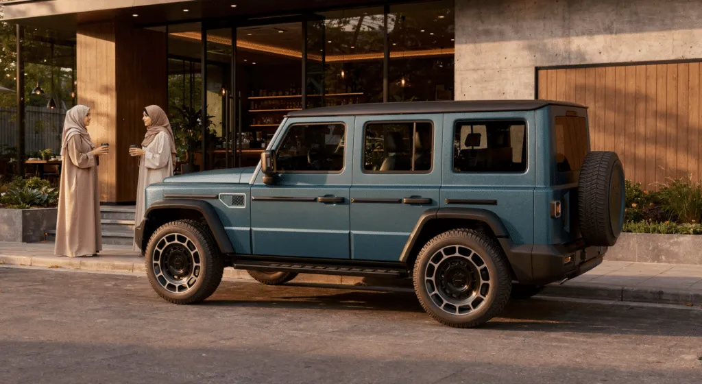 Theeb Car UAE: Made In UAE Theeb X01 SUV Revealed