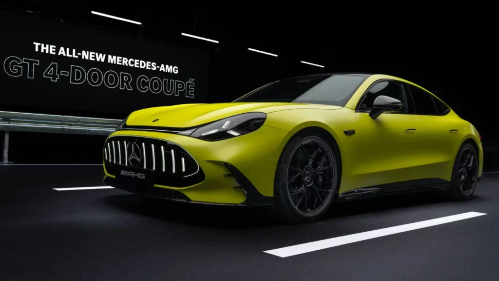 mercedes amg gt 4 door coupe