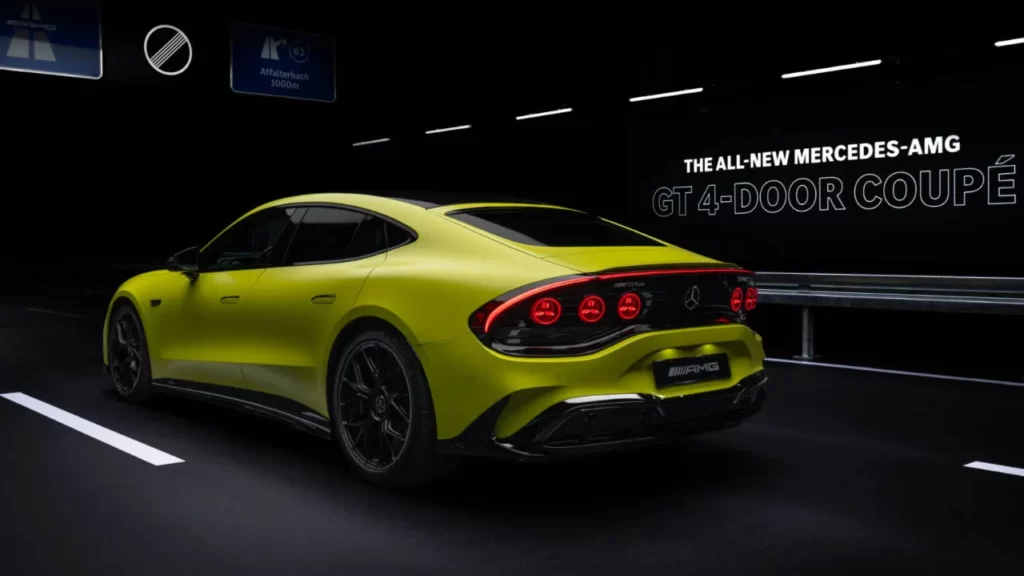 mercedes amg gt 4 door coupe