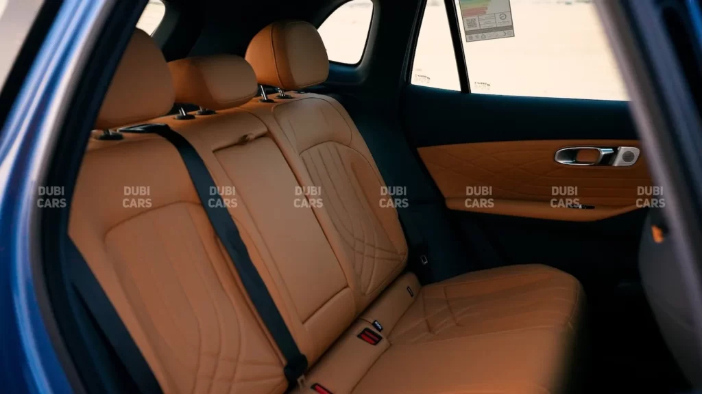 Geely EX5 EM-i Rear Seat