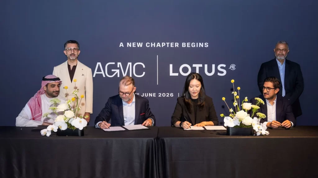Lotus UAE & AGMC partnership announced.