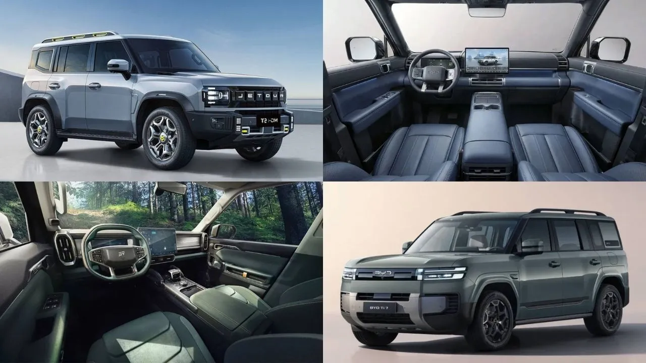 Jetour T2 i-DM vs BYD Ti 7: Which PHEV SUV Is Better For The UAE?