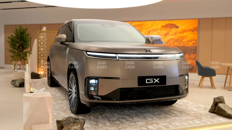 XPENG GX previewed In the UAE