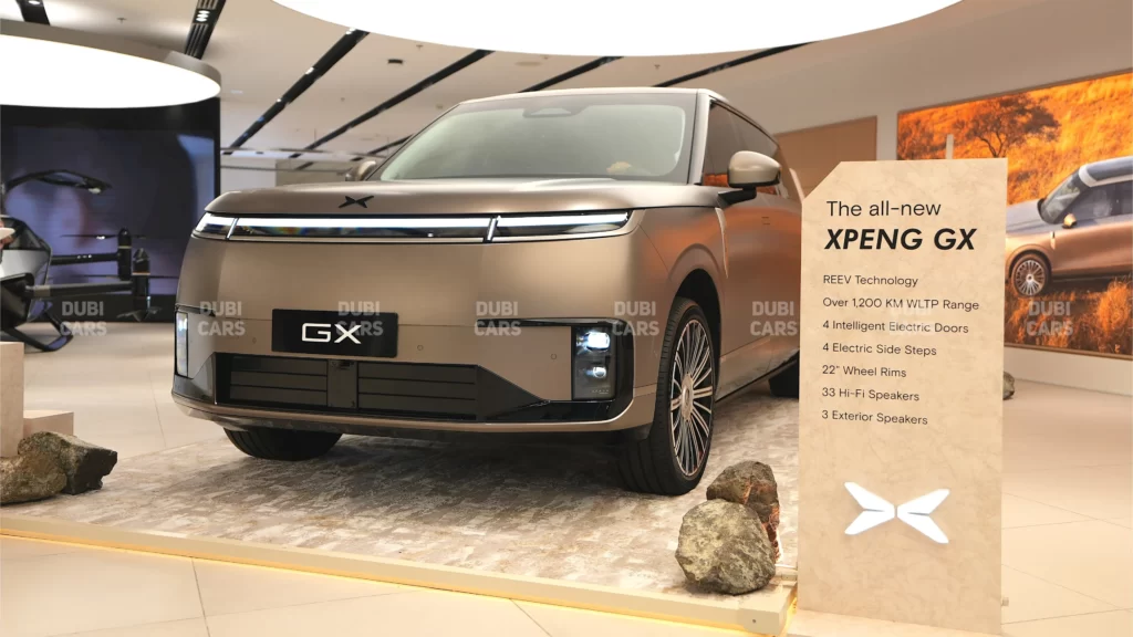 XPENG GX previewed In the UAE
